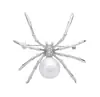 Broche de aranha europeu e americano transfronteiriço, broche animal fofo, broche de alta qualidade, acessórios de vestuário, atacado