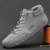 Amazon AliExpress Mais Vendidos Outono e Inverno Tamanho Grande Casual Sapatos Masculinos Botas Martins Polvo