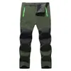 Calça Rushant de Fleece para Exterior Transfronteiriça Masculina Impermeável Soft Shell Calça de Esqui Calça com Forro de Fleece à Prova de Vento Escalada em Montanha Comércio Exterior Calça de Secagem Rápida