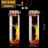 Copa de Vino Botella 1.5kg Tarro Sellado de Vino de Gama Alta Contenedor de Almacenamiento de Vino 8 Licor Tarro de Vino Medicinal Botella Vacía Botella de Almacenamiento de Vino 10