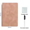 Cuaderno Pizarra A5 con Panel Metálico Extraíble, Bloc de Borrador Borrable, Bloc de Notas, Bloc de Notas Pequeño