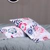Fábrica directa algodón 48*74 funda de almohada individual para estudiante funda de almohada simple de moda impresión activa al por mayor