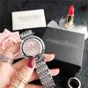 Reloj de mujer casual simple de tira, reloj de anillo, reloj de moda pequeño exquisito, reloj de moda para mujer