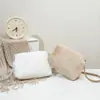 Bolsa Peluda Linda al por Mayor Nueva de Moda Simple Bolso de Cadena Textura Retro Estilo Occidental Bolso de Hombro para Viajes