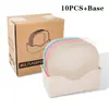Plato para Escupir Huesos Transfronterizo Plato para Bocadillos Mesa de Comedor Plato para Huesos Hogar Plástico Escritorio Plato para Basura Plato para Escupir Huesos Plato Plato para Huesos