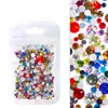 Venta al por mayor transfronteriza ss4-ss30 regla mixta comercio internacional diamante de color rhinestone 1000 uña DIY teléfono móvil fondo plano Rhinestone
