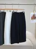 Zona Relaxante e Confortável Estilo Japonês~Calça Cropped Balão Casual para Mulheres com Design Patchwork Alfaiataria, Nova para o Verão 2026 H052520
