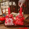 Bolsa de Regalo de Año Nuevo para Niños 2026 Año del Caballo, Caja de Dulces de Mano, Bolsa de Regalo, Bolsa de Dulces del Festival de Primavera, Bolsa de Bendición para Bodas
