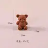 Oso Macarrón 3D, Accesorios para Plantas Suculentas de Paisaje Micro Musgo, Decoraciones de Figuras, Materiales para Manualidades
