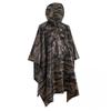 Poncho Impermeable Camuflaje Personalizado Tres en Uno Montañismo Multifuncional Exterior Poncho Impermeable Lona Toldo Esterilla de Suelo para Prevenir Lluvia Fuerte