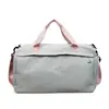 Nova bolsa de ginástica, bolsa de armazenamento de bagagem esportiva para yoga à prova d'água com compartimento separado para sapatos, bolsa transversal de grande capacidade para viagens curtas