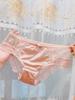 Roupa íntima feminina cetim sexy algodão entrepernas respirável confortável sem costura fina pura sexy renda sexy