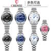 Suministro de Guangdong Relojes de cuarzo de comercio exterior transfronterizo al por mayor para parejas, marca Dawn, correa de acero 027C