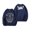 Moletom Cross-Border Black Sabbath Banda de Rock Gola Redonda com Capuz Tamanho S Escuro Europeu