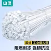 Bridas de Nylon de Bloqueo Automático Shanze Correas de Hebilla de Plástico Correas de Sujeción Multiespecificación Sujetadores Bridas para Cables
