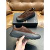 Sapatos Casuais de Camurça Masculinos Zz Transfronteiriços Sapatos Esportivos ao Ar Livre Faixa Elástica Cruzada Sola Grossa Sola Leve Sapatos de Cano Baixo para Homens