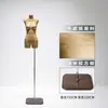 Nuevo maniquí femenino de papel kraft estilo coreano para escaparates de tiendas de ropa, maniquí de medio cuerpo diseñado específicamente para exhibir ropa de mujer