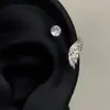 Uñas Super Geniales para Hélice Auricular, Uñas para Hélice Auricular de Alas de Ángel, Uñas para Hélice Auricular de Tornillo Exquisitas y Versátiles, Aretes DIY, Cabezas de Accesorios de Cobre