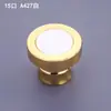 Em Estoque Conjunto de 15 Tampas de Frasco de Perfume A427 Tampas Coloridas em Cúpula com Borda Dourada Acessórios para Frascos de Perfume Venda por Atacado