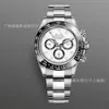 Comercio Electrónico Transfronterizo Popular Daytona Tres Ojos Seis Pines Reloj Mecánico Cronógrafo Multifunción Luminoso Acero Inoxidable Correa Calendario