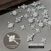 Uñas Decoradas de Moda Perla Lunar con Pedrería, Colgante de Gota de Agua de Circonita Hecho a Mano, Decoraciones para Uñas Terminadas al por Mayor