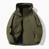 Chaqueta de Pareja Tres en Uno Chaqueta Deportiva Exterior para Hombre Chaqueta Impermeable y a Prueba de Viento Chaqueta de Mismo Estilo para Mujer