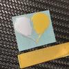 Calcomanías Metálicas en la Parte Trasera de la Funda del Teléfono Móvil con Logotipo Dorado Pegamento de Cristal DIY Hecho a Mano Joyería DIY