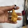 Cabaça Dragão Esculpida em Buxo Escultura em Madeira Maciça Peça de Mão Brinquedo Artesanato Masculino Pingente de Carro
