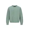 Roupas Vintage Yidao 2026 Outono Novo Cardigã Tricotado de Cor Sólida para Homens, Estilo Japonês Simples Versátil Solto Casual Suéter
