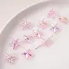 Electrochapado de Vidrio Estrella de Mar Ab Starfish Cuentas Concha Pez Pequeño Cuentas Sueltas Pulsera de Cuentas para Manualidades DIY Pulsera Collar Material para Joyería