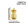 Aço Inoxidável 304 Série Frutas Pingente de Abacaxi Acessórios DIY Colar Pulseira Joias Transfronteiriças Acessórios Acessórios em Estoque
