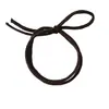 Diadema anudada de doble capa banda elástica para el cabello diadema diadema diadema Negro Accesorios para el cabello coreanos al por mayor