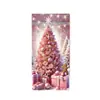 Cortina de Puerta Navideña Tela Colgante Árbol de Navidad Muñeco de Nieve Hombre Mayor Tema Decoración de Entrada Arreglo Festivo Fuente Transfronteriza Fábrica