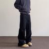 Calças Casuais Retas Masculinas Estilo Americano High Street cleanfit Vestidas Jeans Ferramentas Calças Skinny da Moda