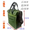 Bolsa de Ombro Única Geológica Estrato Externo Super Resistente ao Desgaste Bolsa Multifuncional Bolsa Espessa para Ferramentas Mochila de Lona Pequena Bolsa