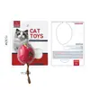 Juguete para Gatos Transfronterizo Nunbell Sensor Inteligente Artificial Sonido Ratón de Felpa Auto-Placer y Alivio del Aburrimiento Juguete para Mascotas