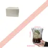 Estilo Ins Taza Simple de Vidrio para Jugo Pétalos en Relieve Taza de Pétalos China Bebida Fría Hielo Taza de Café Americana Taza para Bebidas