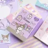 Caderno Sanrio Criativo Desenho Animado Fofo estudante escritório mensagem memorando nota caderno papel de nota atacado