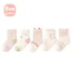 Calcetines para Bebé Calcetines de Malla Lindos Calcetines Finos de Algodón para Recién Nacido Calcetines para Niños Transpirables Primavera Verano Niñas
