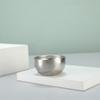 Taza de Titanio Portátil Ultra Ligera Moderna Simple Taza de Titanio Puro 50ml Taza de Titanio Juego de Té Traje Taza de Té Pequeña de Doble Capa de Titanio Puro