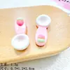 Juguete de Comida Simulada Cuchara Hecha a Mano Caja de Yogur Accesorios de Resina Pegamento de Crema para Manualidades Pasador Caja de Joyería Material para Joyería