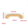 Fabricante de Productos de Bambú y Madera de Dongguan Caja de Embalaje de Madera Pintada en Spray Personalizada Asa de Madera Caja de Regalo Pintada de Madera Maciza Asa de Madera