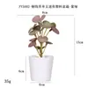Más de 100 Tipos de Flores Artificiales y Plantas Verdes, Combinaciones de Plantas Artificiales en Maceta de Plástico, Flores Artificiales de Venta Caliente Transfronteriza, Mini Bonsáis Artificiales, Fuentes de Suministro