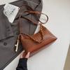 Bolso de Hombro de Cadena Trenzada Dumpling de Alta Moda de Tendencia 2025 Nuevo Bolso de Moda para Viajeros Elegante Bolso Cruzado para Mujer