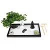 Paisaje Seco Chino Mesa de Arena Zen Modelo Paisaje de Jardín Decoración Artesanía Adornos de Meditación para el Hogar Venta al por Mayor