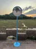 Espejo Fotográfico de Celebridad de Internet, Espejo Reflectante Cóncavo-Convexo, Decoración para Actividades al Aire Libre, Espejo de Gran Ángulo, Toma de Fotos en Atracciones Turísticas, Espejo Rosa Divertido