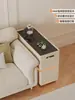 Mesa Lateral para Sala de Estar, Mesa Lateral para Gabinete, Gabinete Móvil de Almacenamiento para Apartamentos Pequeños para Hervir Agua, Mesa de Café, Mesa de Café Nueva 2025