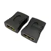 Adaptador HDMI hembra a hembra 4K chapado en oro, conector HDMI directo, extensor versión 2.0, adaptador 4K HD
