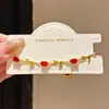 Enredadera de Gemas de Colores~Pulsera Ovalada de Circonita Dopamina, Pulsera de Nicho de Lujo Ligero, Joyería de Mano de Alta Gama Personalizada para Mujeres