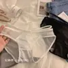 Ropa interior de encaje sexy de malla de puro deseo japonés para mujer, ropa interior cómoda y caliente de comercio exterior para mujer